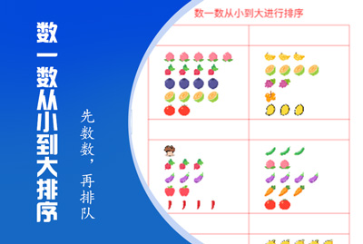 数一数从小到大排序
